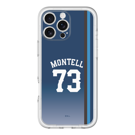 スリムプロテクションプレミアムケース［ 埼玉西武ライオンズ- #73 MONTELL - ビジター ］