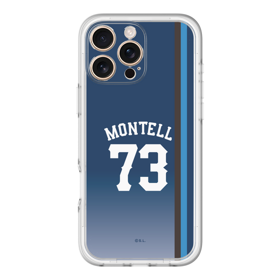 スリムプロテクションプレミアムケース［ 埼玉西武ライオンズ- #73 MONTELL - ビジター ］