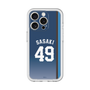 スリムプロテクションプレミアムケース［ 埼玉西武ライオンズ- #49 SASAKI - ビジター ］