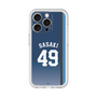 スリムプロテクションプレミアムケース［ 埼玉西武ライオンズ- #49 SASAKI - ビジター ］