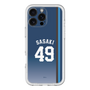 スリムプロテクションプレミアムケース［ 埼玉西武ライオンズ- #49 SASAKI - ビジター ］
