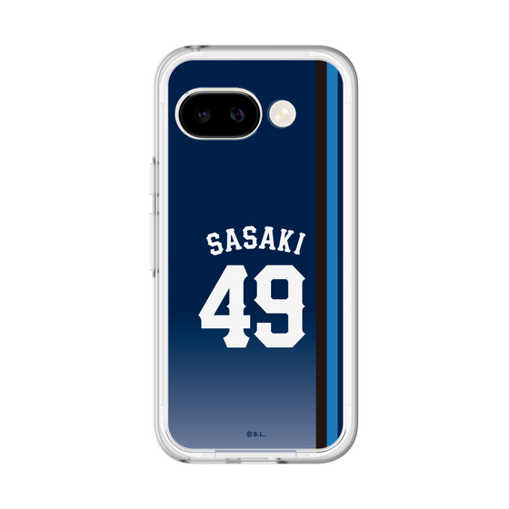 スリムプロテクションプレミアムケース［ 埼玉西武ライオンズ- #49 SASAKI - ビジター ］