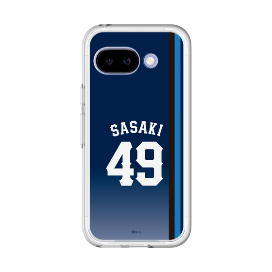 スリムプロテクションプレミアムケース［ 埼玉西武ライオンズ- #49 SASAKI - ビジター ］