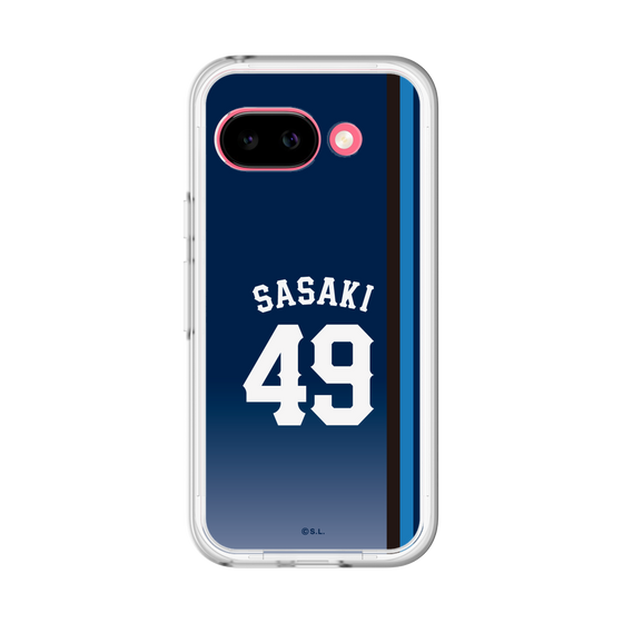 スリムプロテクションプレミアムケース［ 埼玉西武ライオンズ- #49 SASAKI - ビジター ］