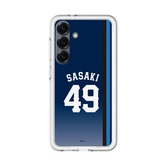 スリムプロテクションプレミアムケース［ 埼玉西武ライオンズ- #49 SASAKI - ビジター ］
