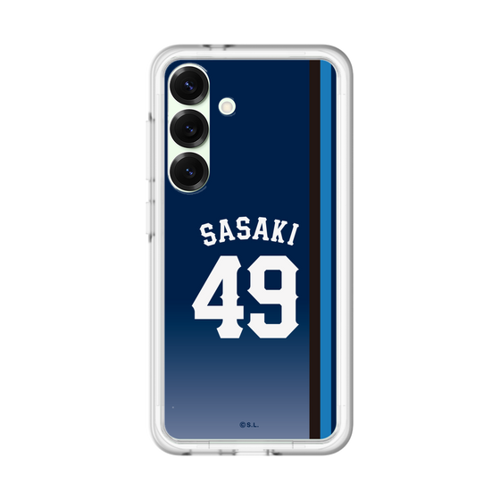 スリムプロテクションプレミアムケース［ 埼玉西武ライオンズ- #49 SASAKI - ビジター ］
