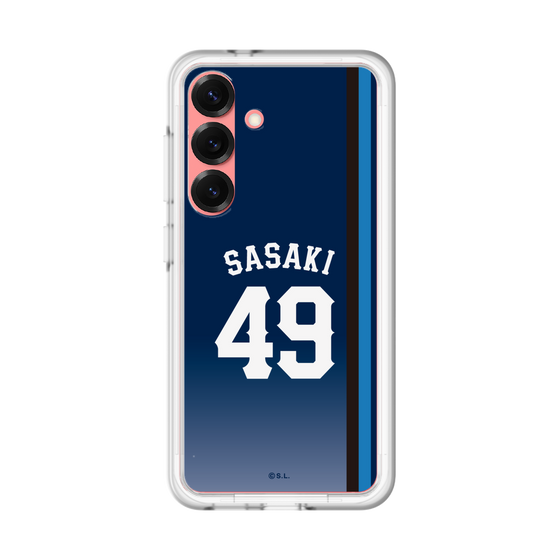 スリムプロテクションプレミアムケース［ 埼玉西武ライオンズ- #49 SASAKI - ビジター ］