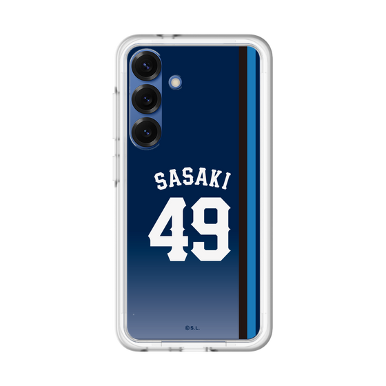 スリムプロテクションプレミアムケース［ 埼玉西武ライオンズ- #49 SASAKI - ビジター ］