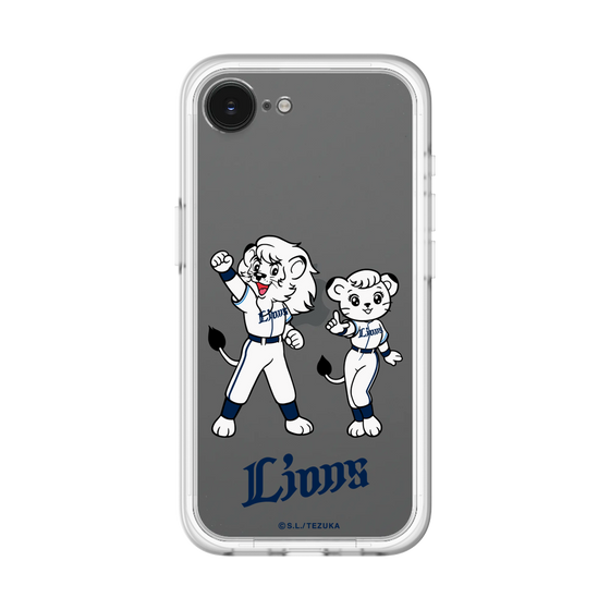 スリムプロテクションプレミアムケース［ 埼玉西武ライオンズ- レオとライナ ］