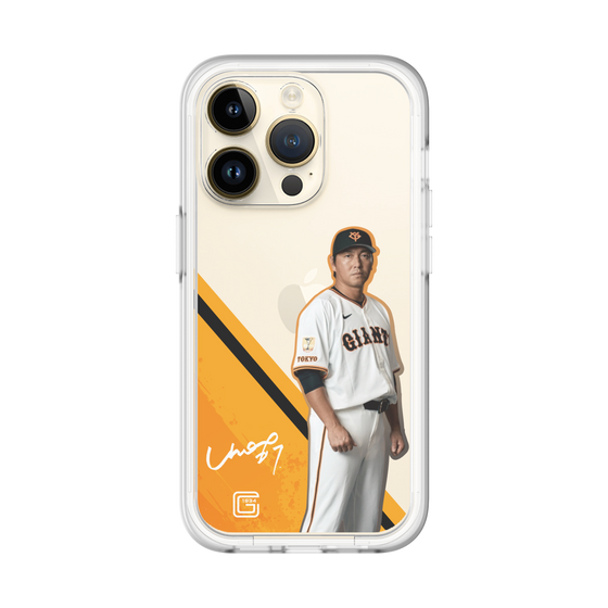 スリムプロテクションプレミアムケース［ 読売ジャイアンツ - #7 CHONO -サイン ］