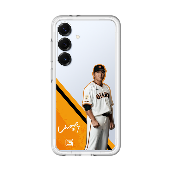 スリムプロテクションプレミアムケース［ 読売ジャイアンツ - #7 CHONO -サイン ］