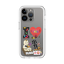 スリムプロテクションプレミアムケース［ クシニョロ - アイラブ串カツ - クリア ］
