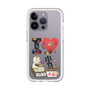 スリムプロテクションプレミアムケース［ クシニョロ - アイラブ串カツ - クリア ］