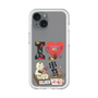 スリムプロテクションプレミアムケース［ クシニョロ - アイラブ串カツ - クリア ］
