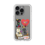 スリムプロテクションプレミアムケース［ クシニョロ - アイラブ串カツ - クリア ］