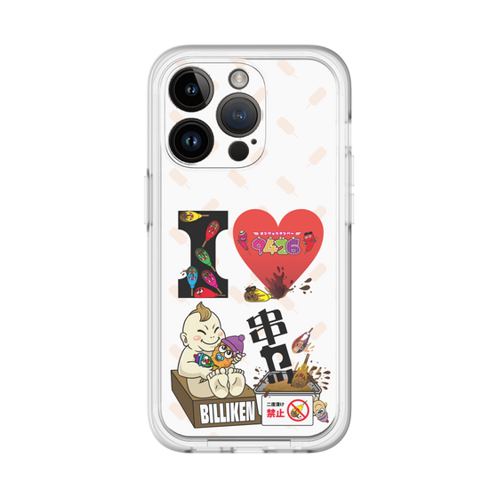 スリムプロテクションプレミアムケース［ クシニョロ - アイラブ串カツ - カラー ］