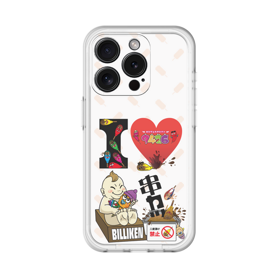 スリムプロテクションプレミアムケース［ クシニョロ - アイラブ串カツ - カラー ］