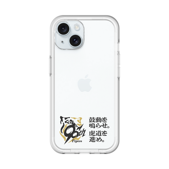 スリムプロテクションプレミアムケース［ 阪神タイガース - 90周年ロゴ - キャッチコピー ］