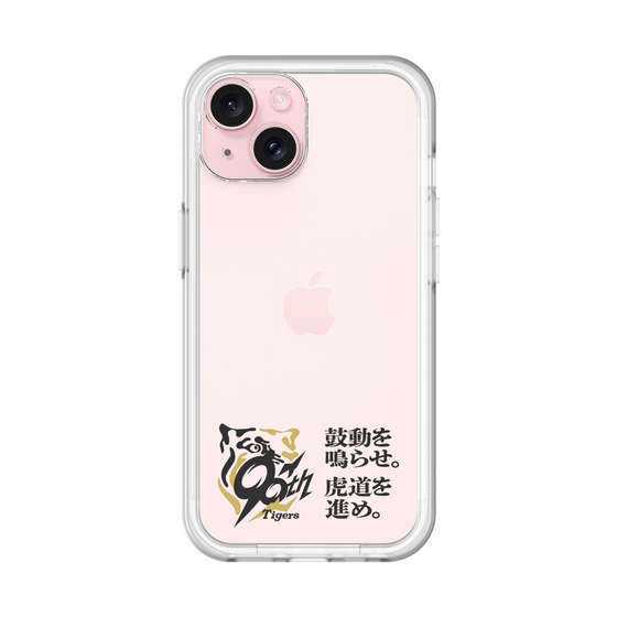 スリムプロテクションプレミアムケース［ 阪神タイガース - 90周年ロゴ - キャッチコピー ］