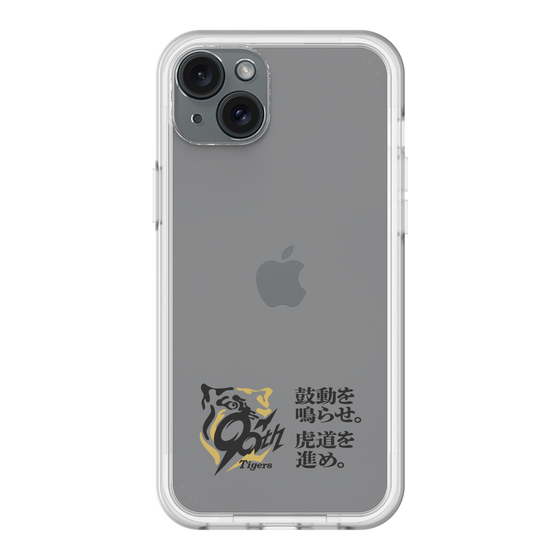 スリムプロテクションプレミアムケース［ 阪神タイガース - 90周年ロゴ - キャッチコピー ］