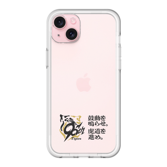 スリムプロテクションプレミアムケース［ 阪神タイガース - 90周年ロゴ - キャッチコピー ］