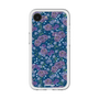 スリムプロテクションプレミアムケース［ 日比谷花壇 - FloralSymphony - ネイビー ］