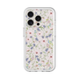 スリムプロテクションプレミアムケース［ 日比谷花壇 - FloralSymphony - ベージュ ］