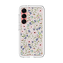 スリムプロテクションプレミアムケース［ 日比谷花壇 - FloralSymphony - ベージュ ］