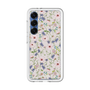 スリムプロテクションプレミアムケース［ 日比谷花壇 - FloralSymphony - ベージュ ］