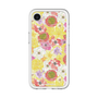 スリムプロテクションプレミアムケース［ 日比谷花壇 - HarmonyinBloom - イエロー ］