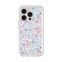 スリムプロテクションプレミアムケース［ 日比谷花壇 - HarmonyinBloom - パープル ］