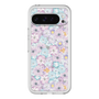 スリムプロテクションプレミアムケース［ 日比谷花壇 - HarmonyinBloom - パープル ］