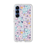 スリムプロテクションプレミアムケース［ 日比谷花壇 - HarmonyinBloom - パープル ］