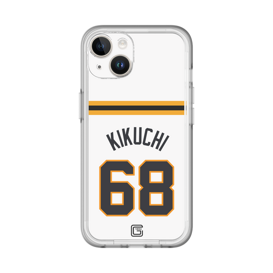スリムプロテクションプレミアムケース［ 読売ジャイアンツ - #68 KIKUCHI - ホーム ］