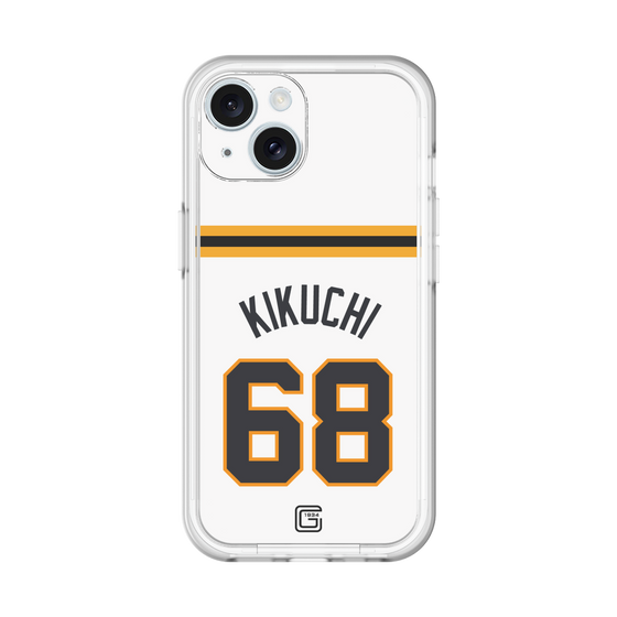 スリムプロテクションプレミアムケース［ 読売ジャイアンツ - #68 KIKUCHI - ホーム ］
