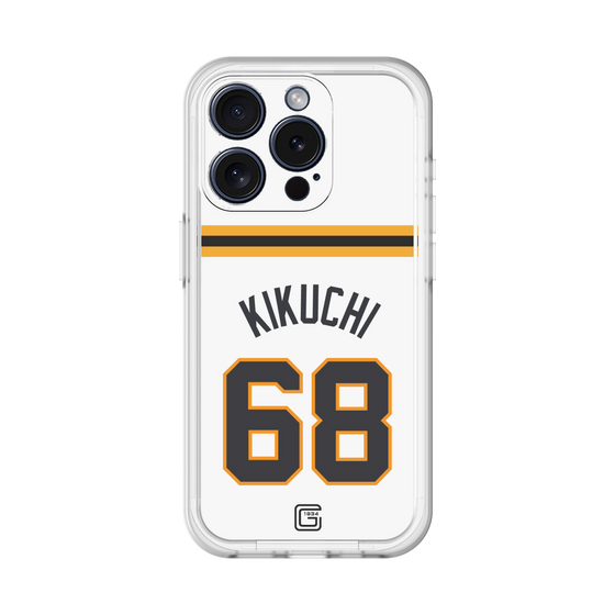 スリムプロテクションプレミアムケース［ 読売ジャイアンツ - #68 KIKUCHI - ホーム ］