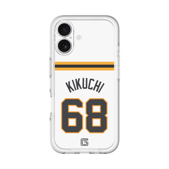 スリムプロテクションプレミアムケース［ 読売ジャイアンツ - #68 KIKUCHI - ホーム ］