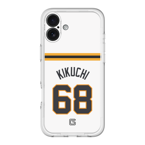 スリムプロテクションプレミアムケース［ 読売ジャイアンツ - #68 KIKUCHI - ホーム ］