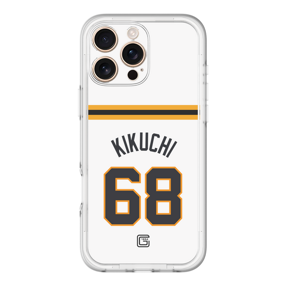 スリムプロテクションプレミアムケース［ 読売ジャイアンツ - #68 KIKUCHI - ホーム ］