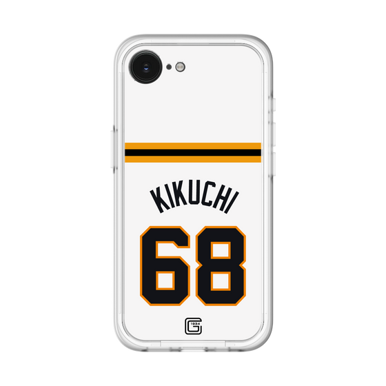 スリムプロテクションプレミアムケース［ 読売ジャイアンツ - #68 KIKUCHI - ホーム ］