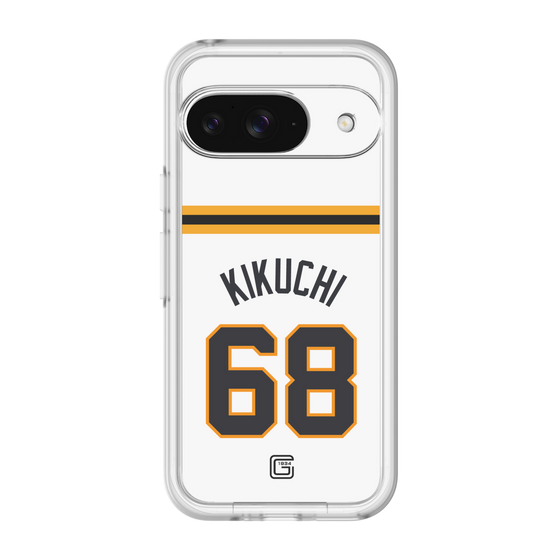 スリムプロテクションプレミアムケース［ 読売ジャイアンツ - #68 KIKUCHI - ホーム ］