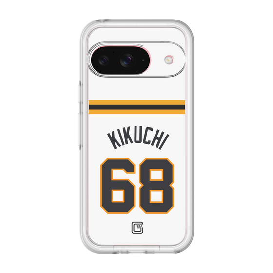 スリムプロテクションプレミアムケース［ 読売ジャイアンツ - #68 KIKUCHI - ホーム ］