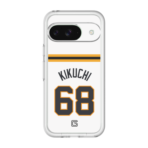 スリムプロテクションプレミアムケース［ 読売ジャイアンツ - #68 KIKUCHI - ホーム ］