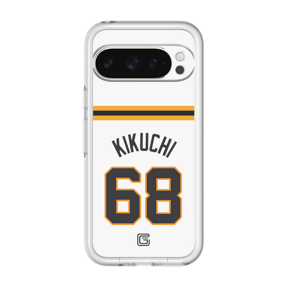 スリムプロテクションプレミアムケース［ 読売ジャイアンツ - #68 KIKUCHI - ホーム ］