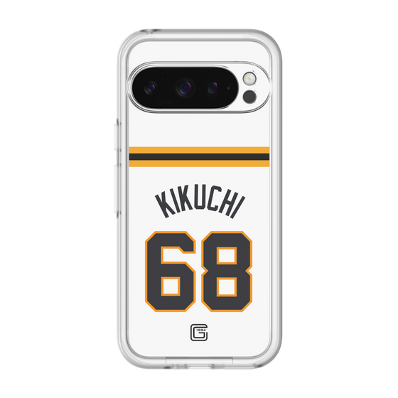 スリムプロテクションプレミアムケース［ 読売ジャイアンツ - #68 KIKUCHI - ホーム ］
