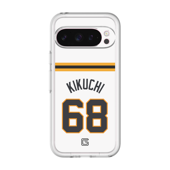 スリムプロテクションプレミアムケース［ 読売ジャイアンツ - #68 KIKUCHI - ホーム ］