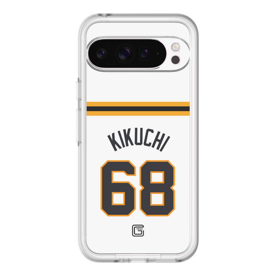 スリムプロテクションプレミアムケース［ 読売ジャイアンツ - #68 KIKUCHI - ホーム ］