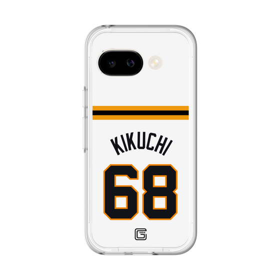 スリムプロテクションプレミアムケース［ 読売ジャイアンツ - #68 KIKUCHI - ホーム ］