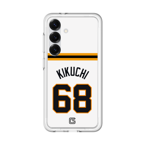 スリムプロテクションプレミアムケース［ 読売ジャイアンツ - #68 KIKUCHI - ホーム ］
