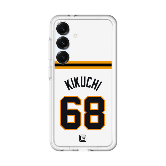 スリムプロテクションプレミアムケース［ 読売ジャイアンツ - #68 KIKUCHI - ホーム ］